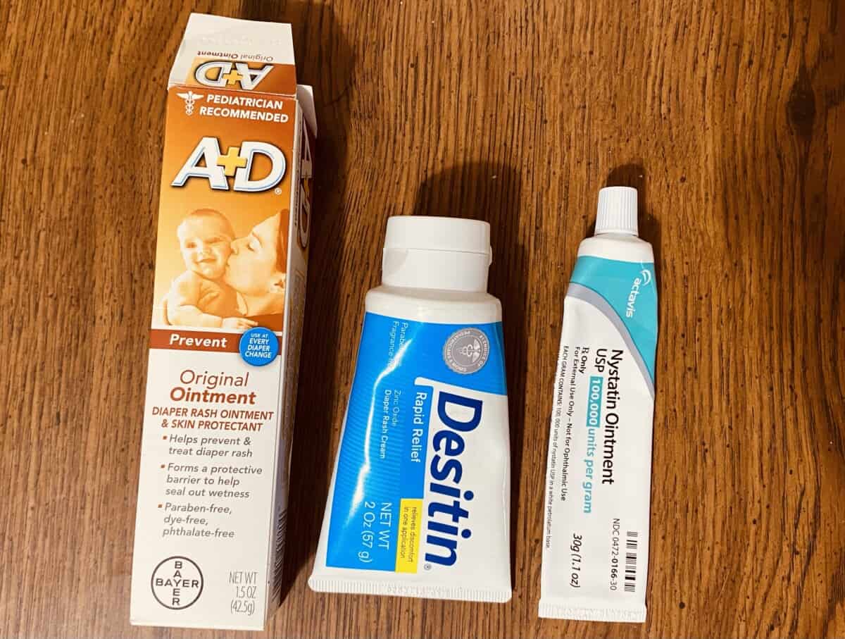 Can you use diaper cream on cloth diapers? List of popular rash creams